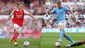 Arsenal Đề Nghị Mua Kevin De Bruyne từ Man City, Thất Vọng Odegaard